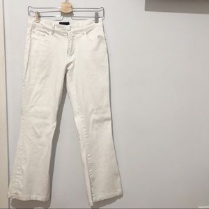 Cropped Flared White Gucci Pants